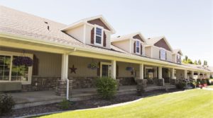 Front porch area of our Pocatello Assisted Living